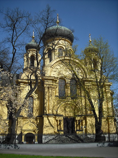 Image - Warsaw: Saint Mary Magdalene Orthodox Church in the Praga district.